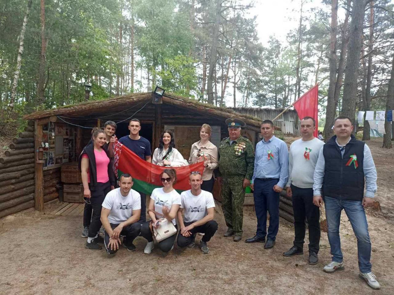 Команда Добрушского района приняла участие во II областном слете патриотов