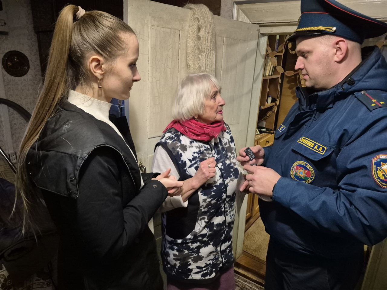 И снова на страже безопасности ветеранов УЗ «Жлобинская ЦРБ»